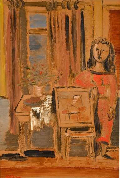 View full screen - View 1 of Lot 97. Woman in Atelier.