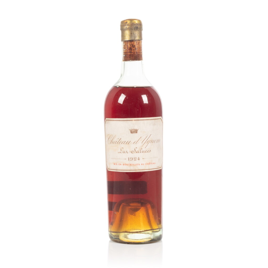 View full screen - View 1 of Lot 385. Château d'Yquem 1924 (1 BT).