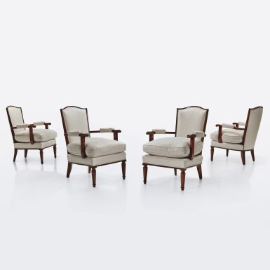 View full screen - View 1 of Lot 68. Set of Four Armchairs.