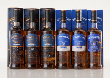 View full screen - View 1 of Lot 9565. Bowmore Tempest 1- 6 Edition (6 BT70).