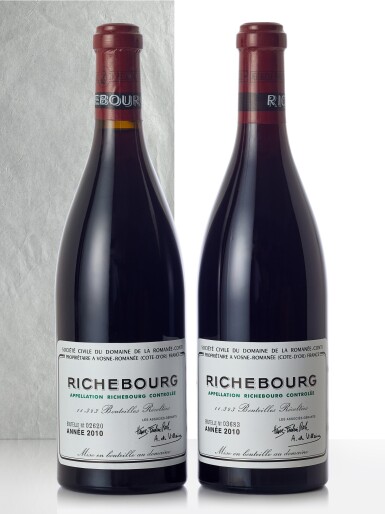 View full screen - View 1 of Lot 8087. Richebourg 2010 Domaine de la Romanée-Conti (2 BT) .