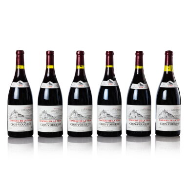 View full screen - View 1 of Lot 3041. Clos Vougeot 1990 Château de La Tour (6 MAG).
