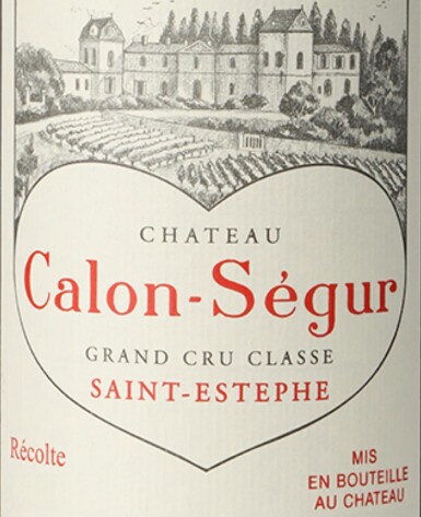 View full screen - View 1 of Lot 288. CHÂTEAU CALON SÉGUR 1970 .