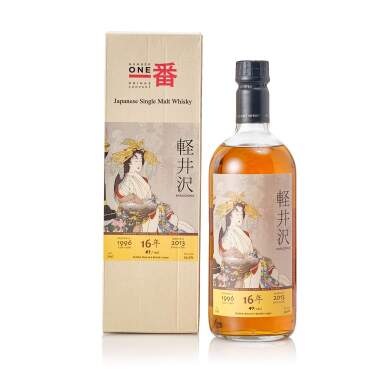 View full screen - View 1 of Lot 1627. 輕井澤 Karuizawa 16 Year Old cask #3681 59.5 abv 1996 (1 BT70).