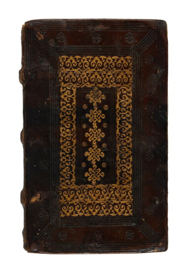 View full screen - View 1 of Lot 966. Martialis, Epigrammata, Venice, Aldo, 1501, contemporary Venetian brown goatskin, printed on fine paper.