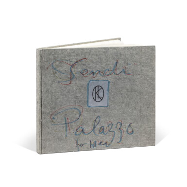 View full screen - View 1 of Lot 126. An inspiration notebook for the Fendi fashion show at the Palazzo, Kiev.
