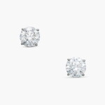 Pair of Diamond Earrings