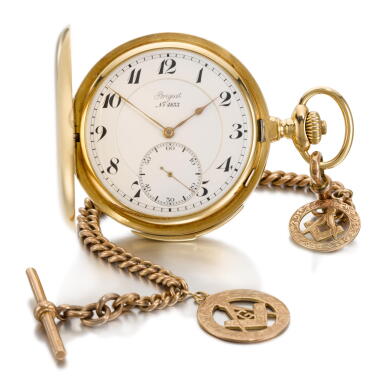 View full screen - View 1 of Lot 1101. SWISS | YELLOW GOLD MINUTE REPEATING HUNTING CASED KEYLESS WATCH NO 4833 CIRCA 1900.