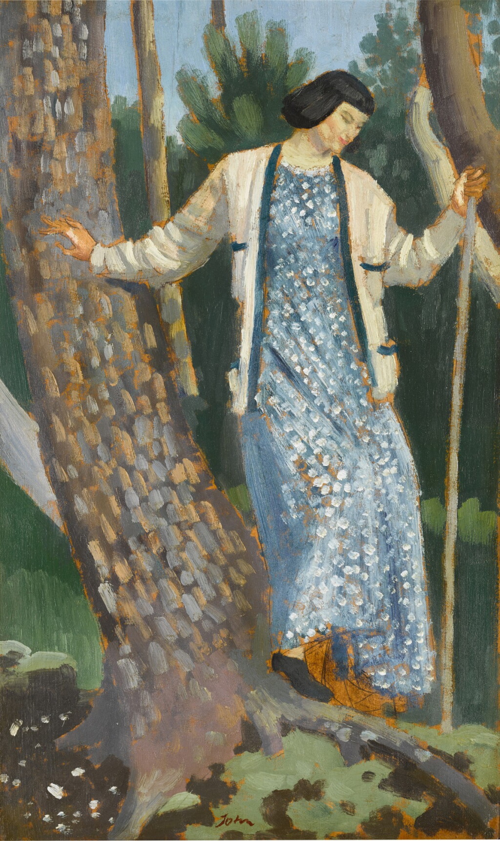 View full screen - View 1 of Lot 227. Dorelia Among the Pines.