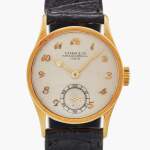 Reference 96 Calatrava | Retailed by Tiffany & Co.: A yellow gold wristwatch with Breguet numerals , Made in 1943