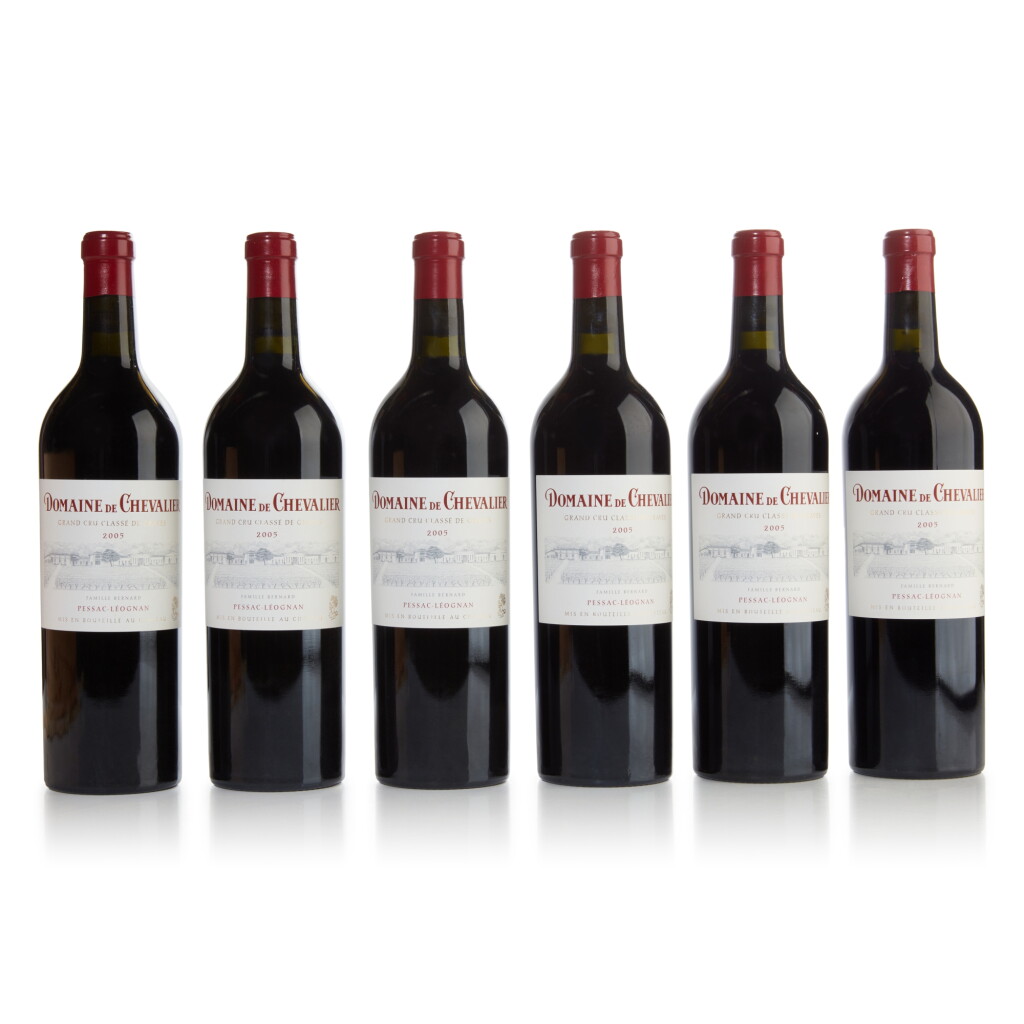 View full screen - View 1 of Lot 165. Domaine de Chevalier Rouge 2005 (12 BT).