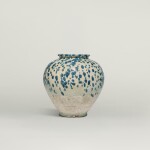 A rare blue-splashed jar, Tang dynasty