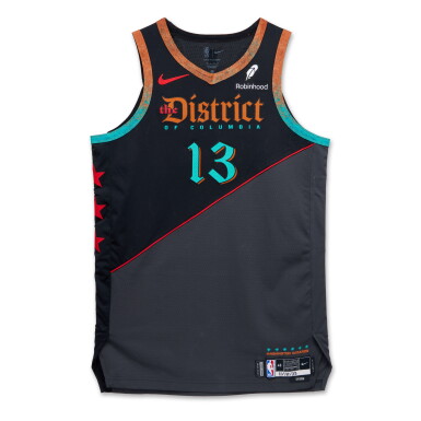 View full screen - View 1 of Lot 199. Jordan Poole Washington Wizards 2023-2024 In-Season Tournament Game Worn City Edition Jersey .