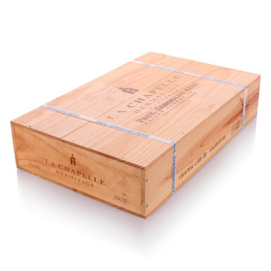 View full screen - View 1 of Lot 546. Hermitage, La Chapelle 2009 and 2010 Paul Jaboulet Aîné (1 MAG, 6 BT).