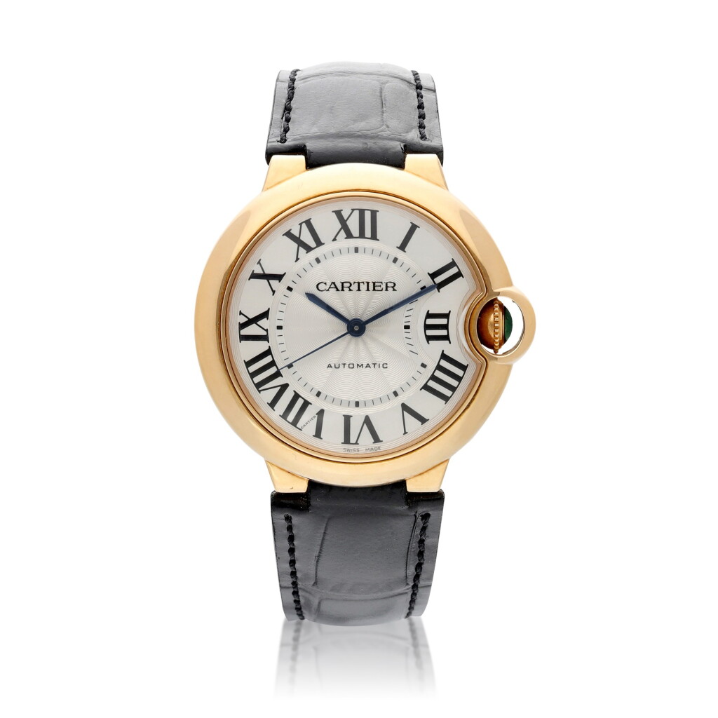 View full screen - View 1 of Lot 8077. Ballon Bleu, Reference 3003 | A pink gold wristwatch, Circa 2011 | 卡地亞 | Ballon Bleu 型號3003 | 粉紅金腕錶,約2011年製.