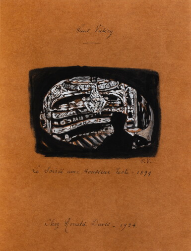 View full screen - View 1 of Lot 154. La Soirée avec Monsieur Teste. 1924. Exemplaire de Paul Éluard. Avec envoi et dessins originaux..