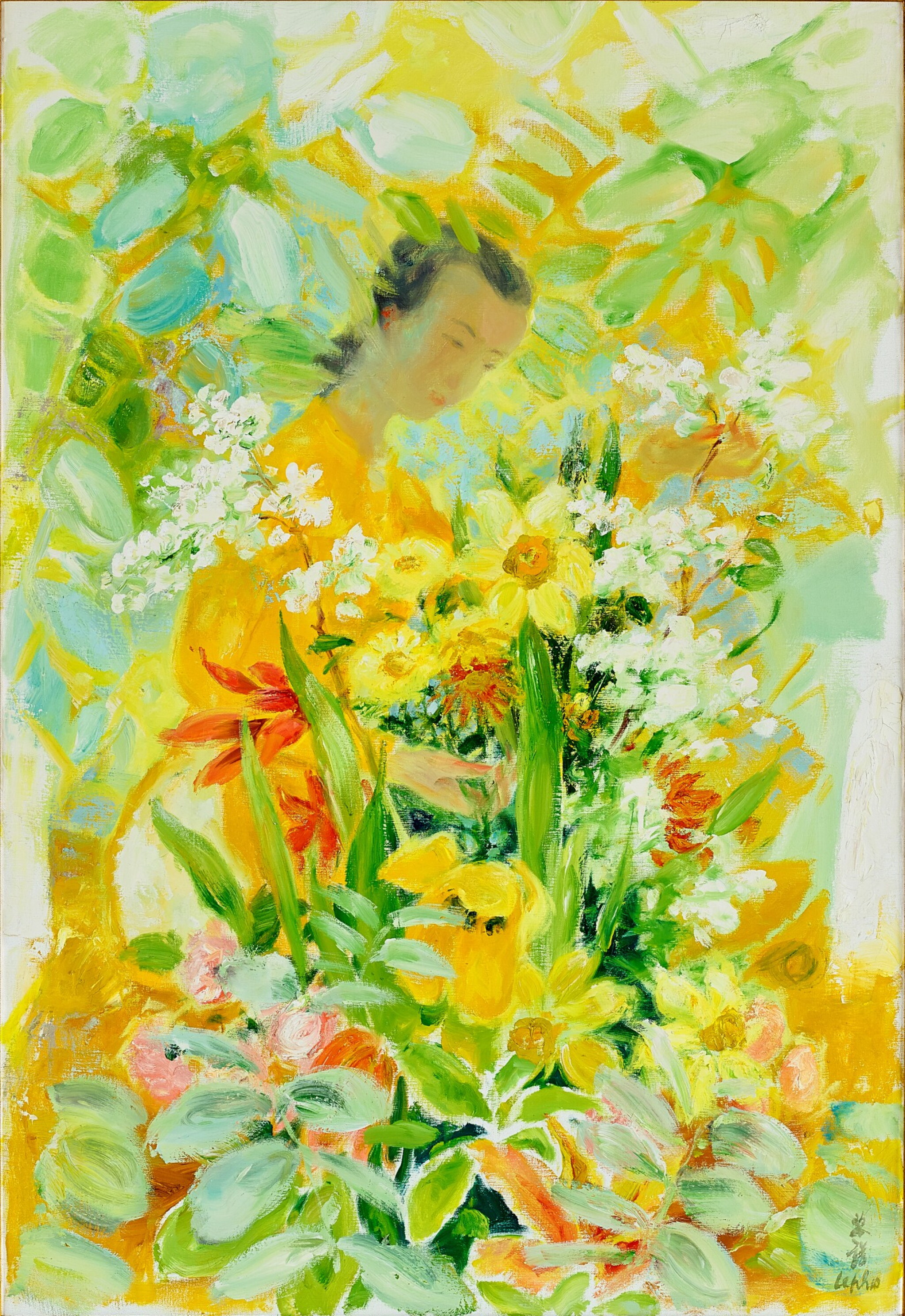 Lady With Flowers 女子與花 La Mystique De L Indochine Sotheby S Lady With Flowers 女子與花 La Mystique De L Indochine Sotheby S