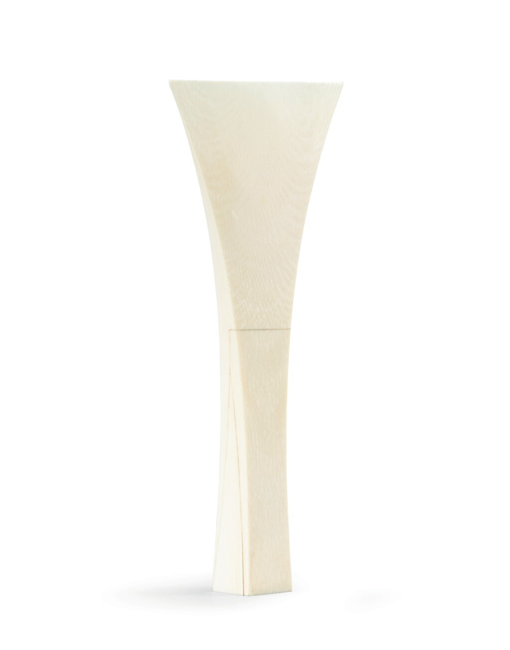 View full screen - View 1 of Lot 3. An ivory bachi, Japan, Meiji-Taisho period.