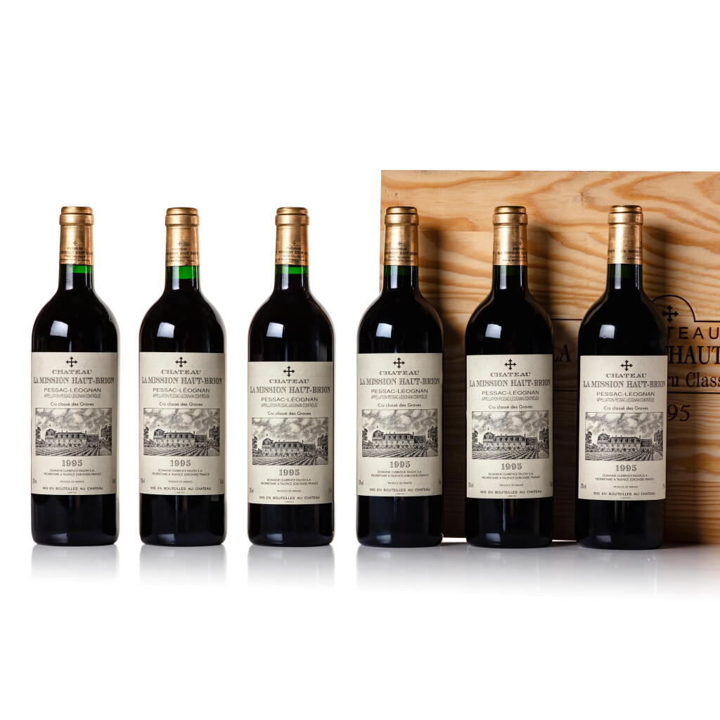 View full screen - View 1 of Lot 78. Château La Mission Haut-Brion 1995 (12 BT).