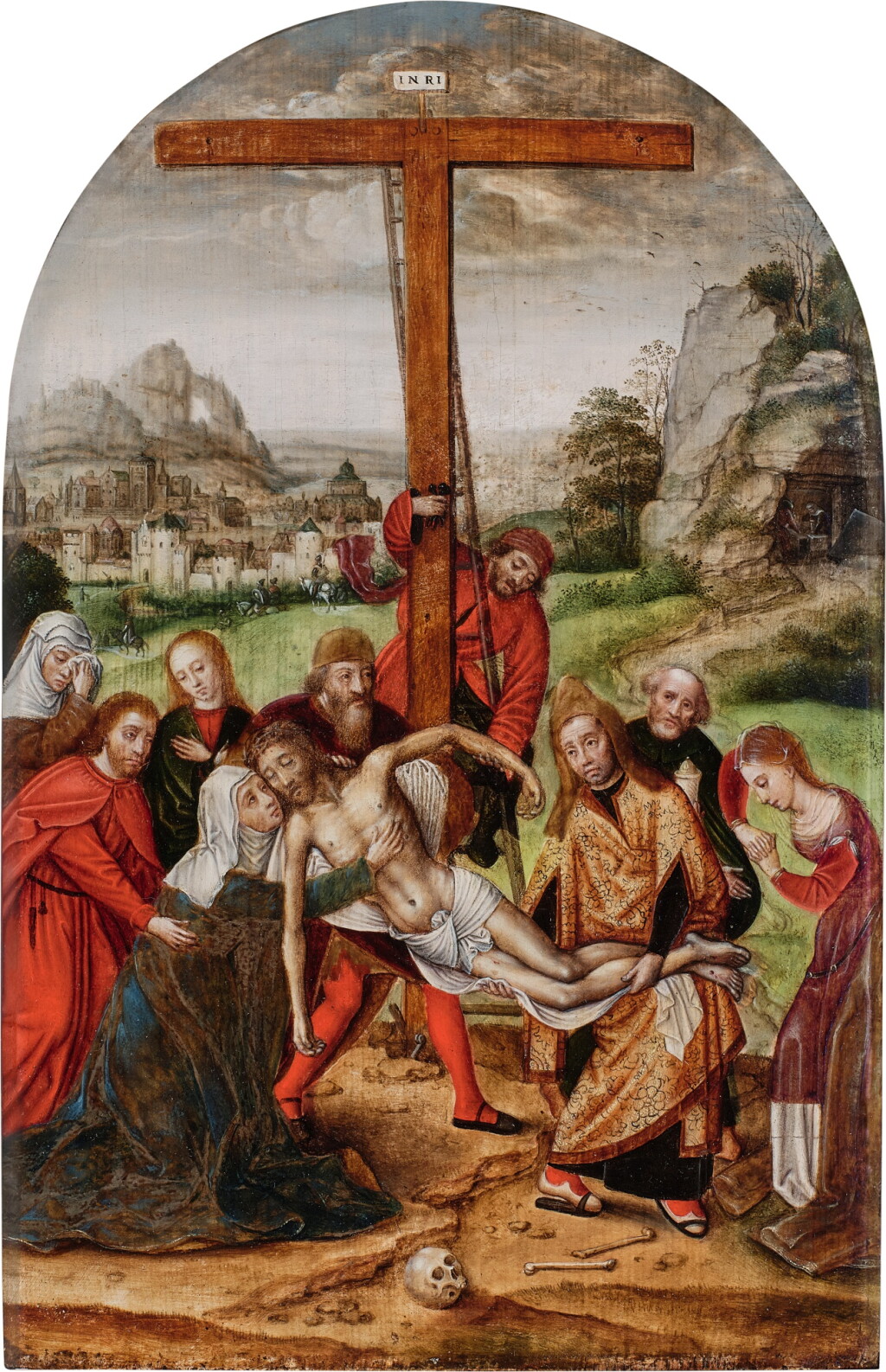 View full screen - View 1 of Lot 191. Deposition of Christ.