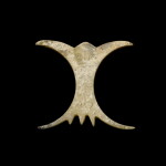 An archaistic jade stylised fish
