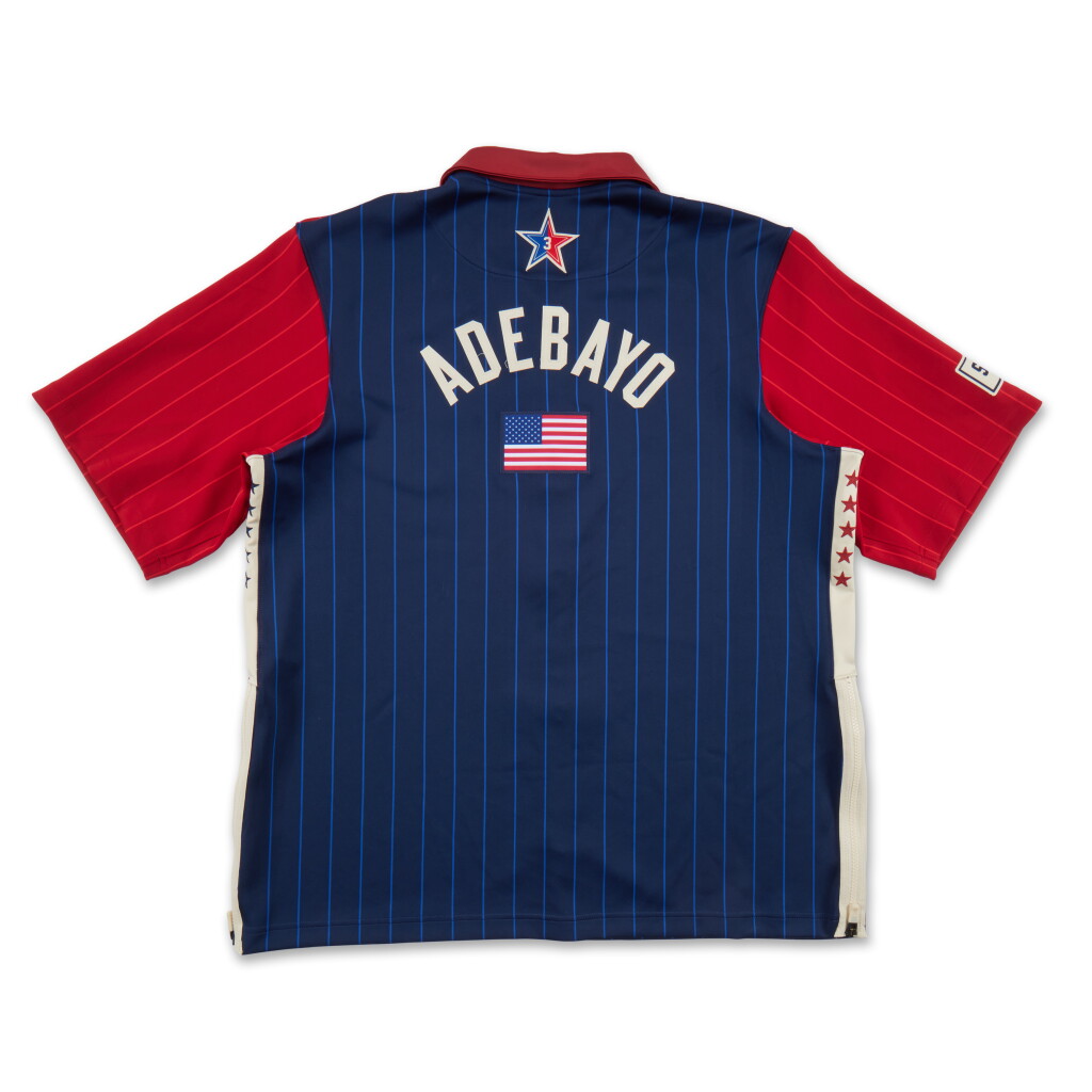 View full screen - View 1 of Lot 25. Bam Adebayo Game Worn ‘NBA All-Star Game’ Warmup Set .