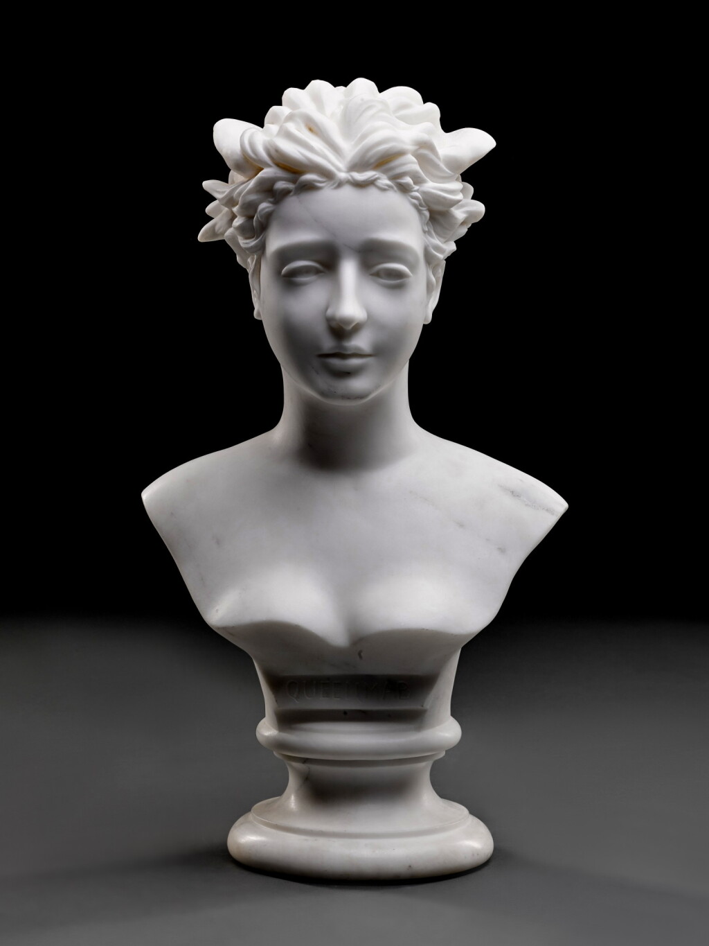 View full screen - View 1 of Lot 35. Bust of Queen Mab.