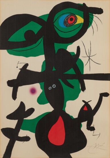 View full screen - View 1 of Lot 29. Untitled (from: Oda à Joan Miró).