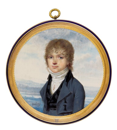 View full screen - View 1 of Lot 175. JEAN-BAPTISTE ISABEY | Portrait of a gentleman, circa 1800.