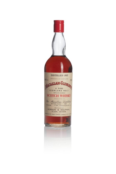 View full screen - View 1 of Lot 43. Macallan Glenlivet Gordon & MacPhail 43.0 abv 1957 .