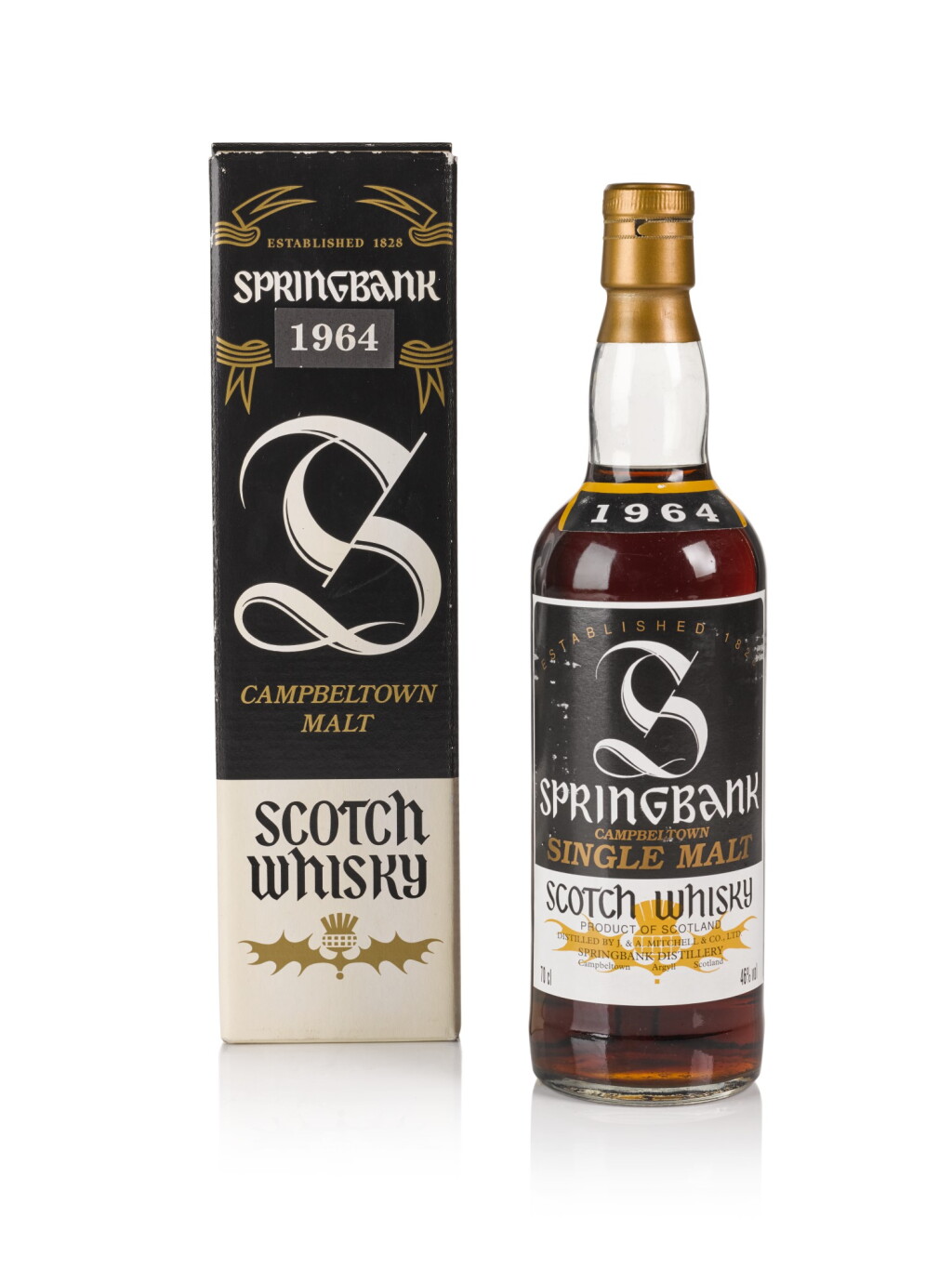 View full screen - View 1 of Lot 149. Springbank 46.0 abv 1964 .