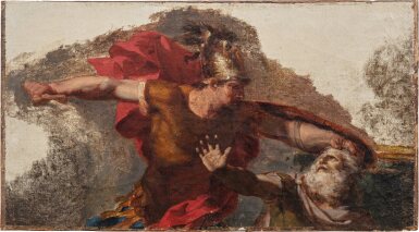 View full screen - View 1 of Lot 17. The Death of Priam.