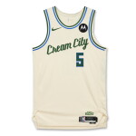 Gary Trent Jr. Milwaukee Bucks 2025-2026 Game Worn City Edition Jersey | Matched to 2 Games