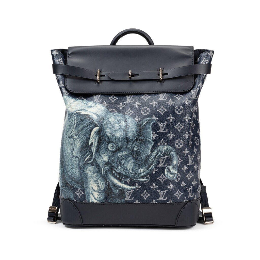 louis vuitton backpack silver Apollo monogram canvas / black SHW The versatile discovery pm backpack is made from monogram coated canvas and taga leather in an understated grey as part of the tagarama leather goods line Louis Vuitton |Apollo Backpack Silver