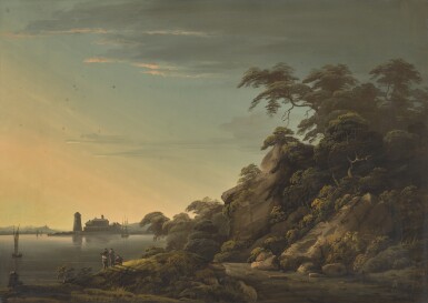 View full screen - View 1 of Lot 229. J*** W*** WILLIAMS | Near Yarmouth, Isle of Wight.