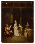 AFTER CASPAR NETSCHER, 19TH CENTURY | A DUET