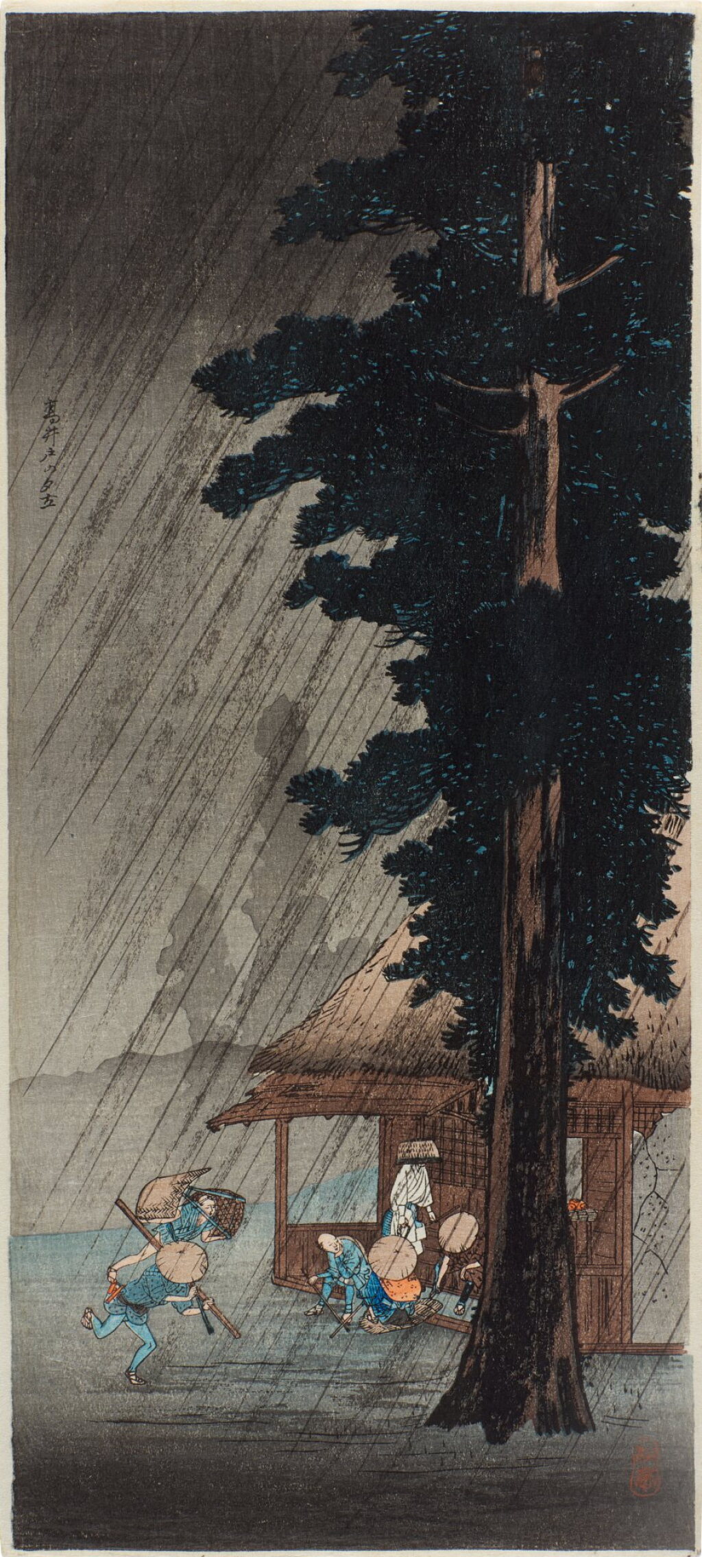 View full screen - View 1 of Lot 72. Takahashi Shotei (Hiroaki, 1871-1945) | Three woodblock prints | Taisho period, early 20th century.