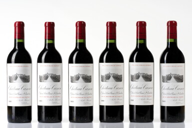 View full screen - View 1 of Lot 395. Château Canon 1961 (6 BT).