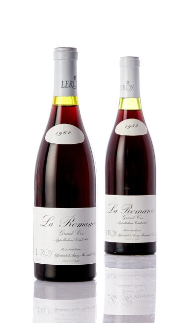 View full screen - View 1 of Lot 7350. La Romanée 1953 Maison Leroy (3 BT).