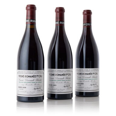 View full screen - View 1 of Lot 5650. Vosne Romanée, Cuvée Duvault-Blochet 2008 Domaine de la Romanée-Conti (3 BT).