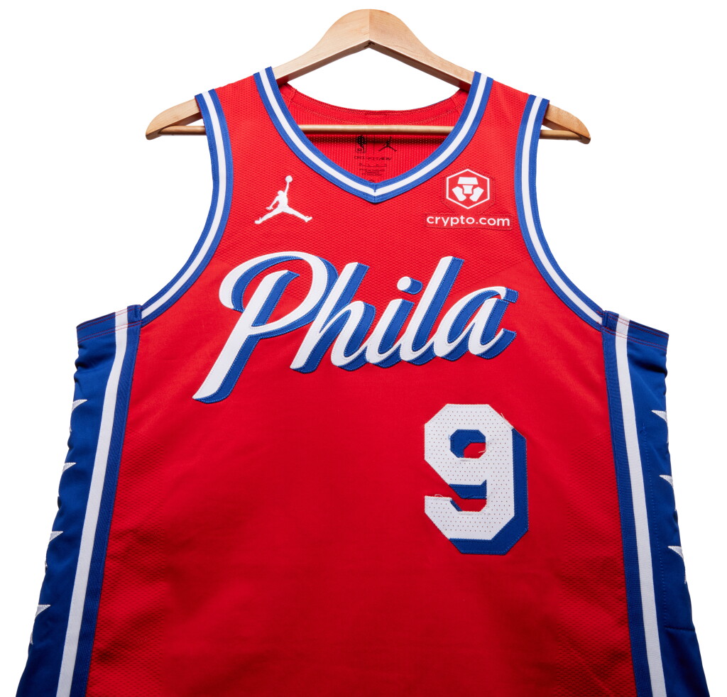 View full screen - View 1 of Lot 178. Kelly Oubre Jr. Philadelphia 76ers 2024 NBA Playoffs Eastern Conference Round 1 Game Worn Statement Edition Jersey | Game 1.