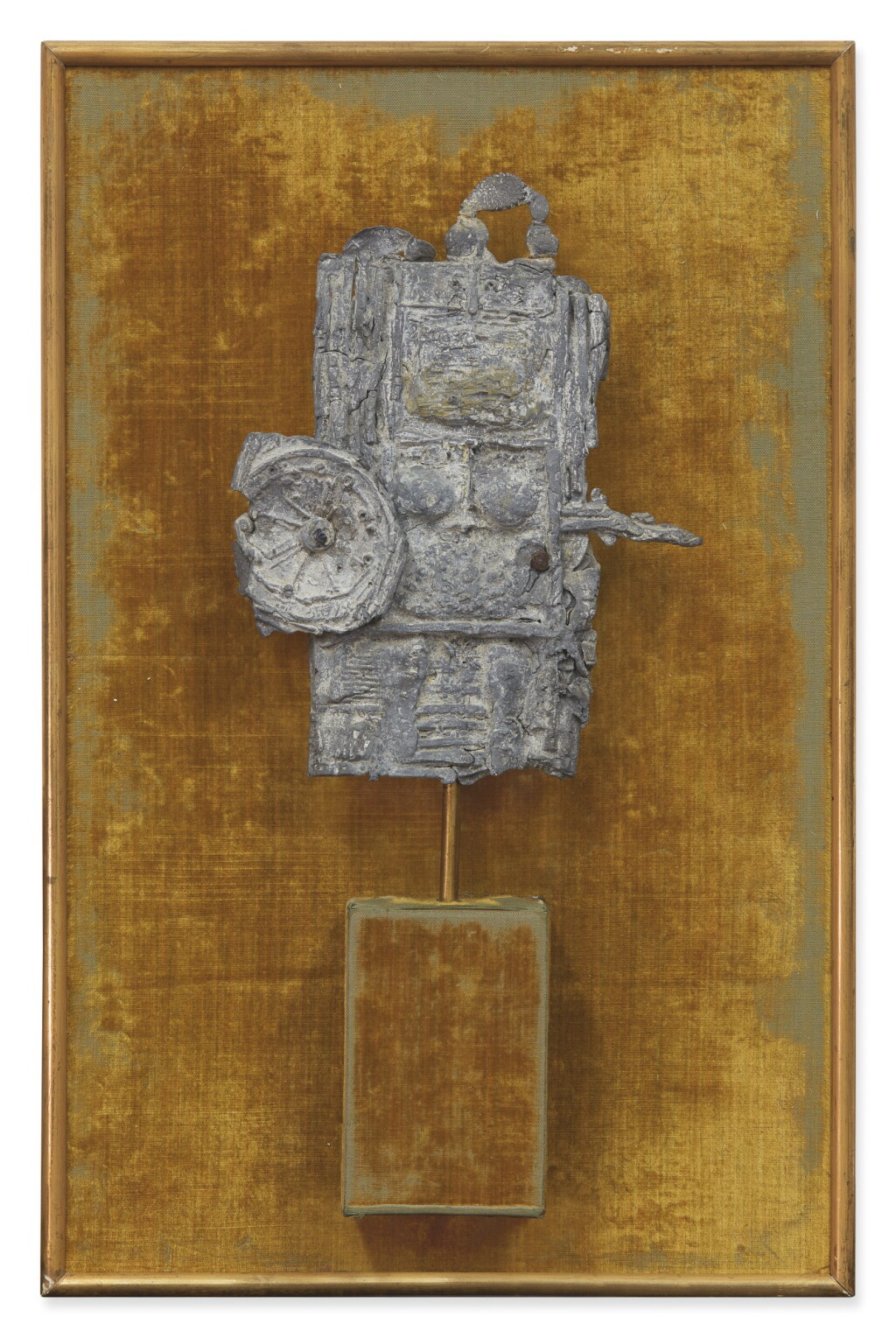 View full screen - View 1 of Lot 592. ANTONI CLAVÉ SANMARTIN | FORMES NO. 3 (WARRIOR WITH SHIELD).