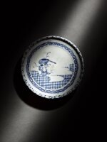 A Shoki Imari dish | Square Shin mark | Edo period, mid-17th century