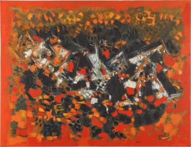 View full screen - View 1 of Lot 26. Paysage Rouge.
