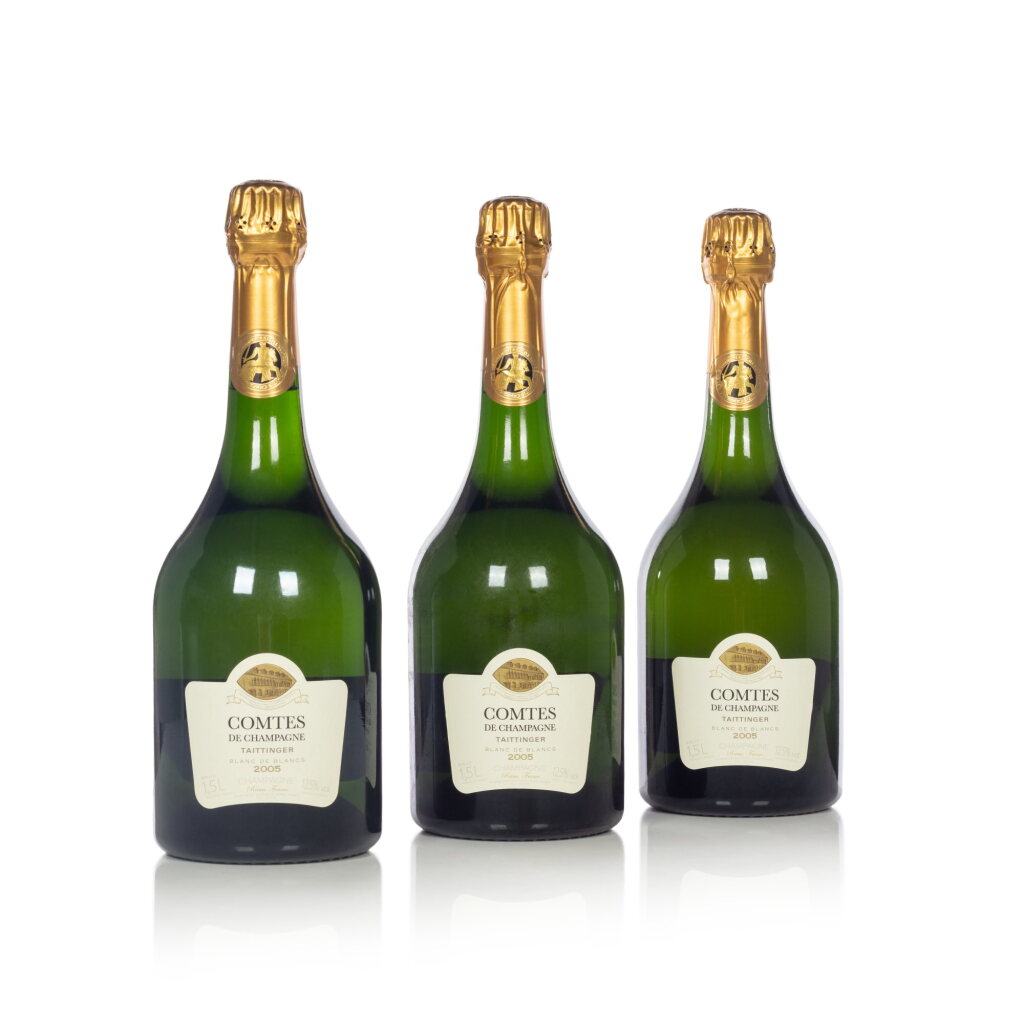 View full screen - View 1 of Lot 6695. Taittinger, Comtes de Champagne, Blanc de Blancs 2005 (6 MAG).