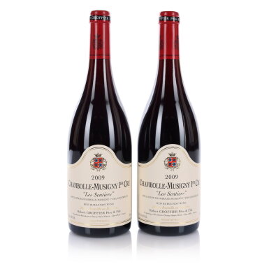 View full screen - View 1 of Lot 362. Chambolle Musigny, Les Sentiers 2009 Domaine Robert Groffier Pere & Fils (2 BT).
