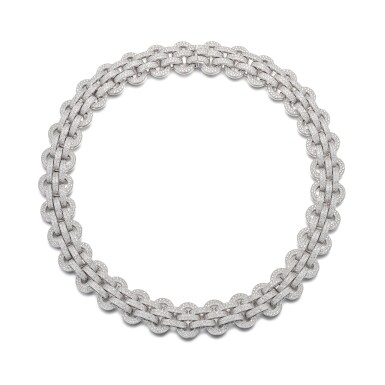 View full screen - View 1 of Lot 1711. DIAMOND NECKLACE | 愛馬仕 | 鑽石 項鏈.