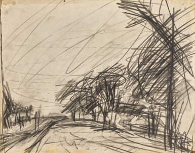 View full screen - View 1 of Lot 42. Study for 'Primrose Hill' (large).