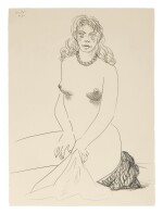 Nude with Towel