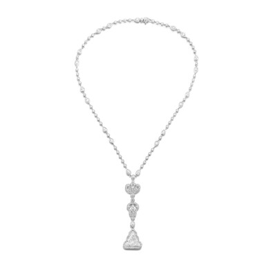 View full screen - View 1 of Lot 1461. Diamond Necklace | 鑽石 項鏈.